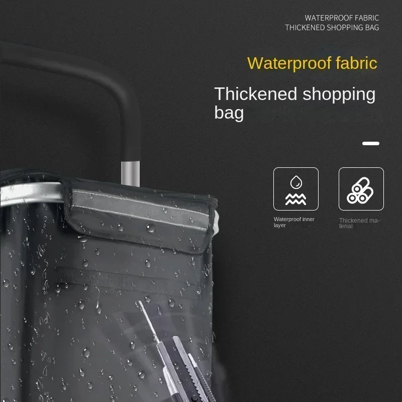 BowLift | Large Capacity & Waterproof Folding Shopping Cart – Movaro