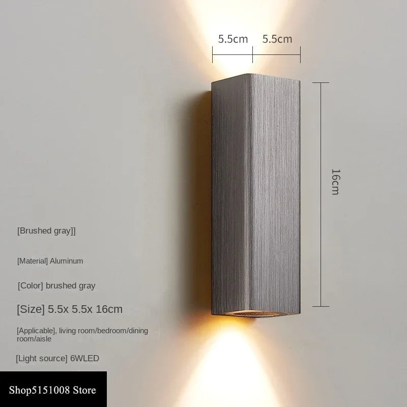 LumiGlow - Stylish LED Wall Lamp with Warm and Cool Light | Bowlift