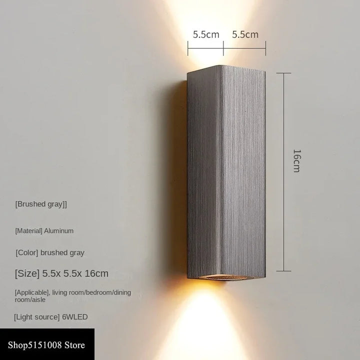 LumiGlow - Stylish LED Wall Lamp with Warm and Cool Light | Bowlift