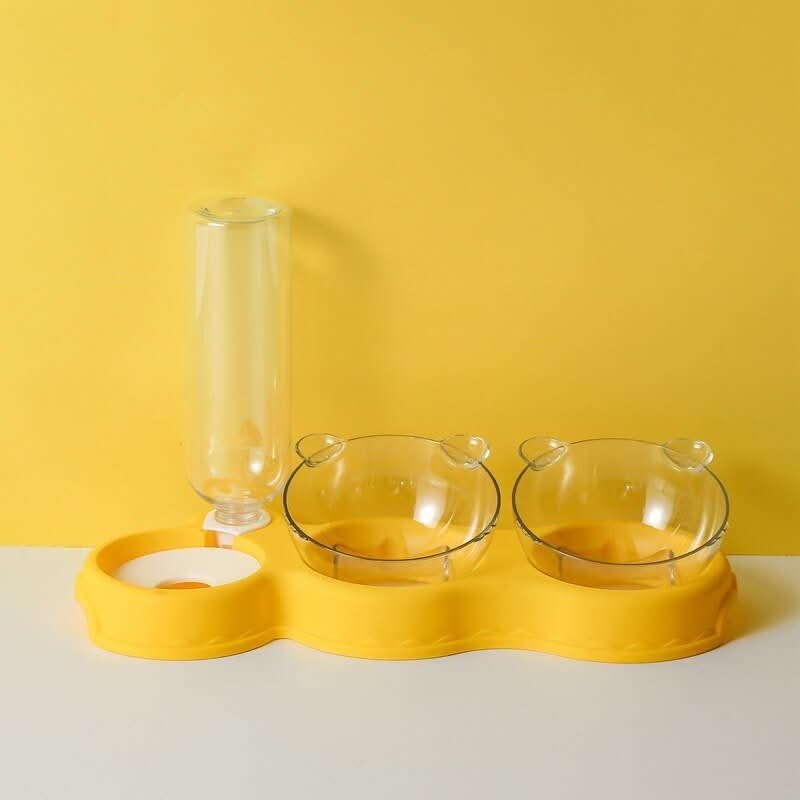 BowLift | KARLFEAST – 3-in-1 feeding station with water dispenser & elevated bowl
