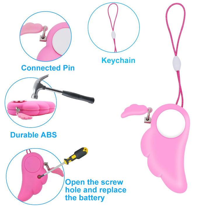 BowLift | Mini Wing Self-Defense Emergency Keychain