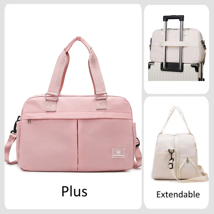 BowLift | LuganoPack Travel Bag Large | Expandable & Multi-layered | Cabin Luggage & Weekend Bag | Plenty of Storage