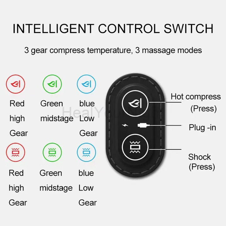 BowLift | Hot Compression Vibrating Massage Pillow