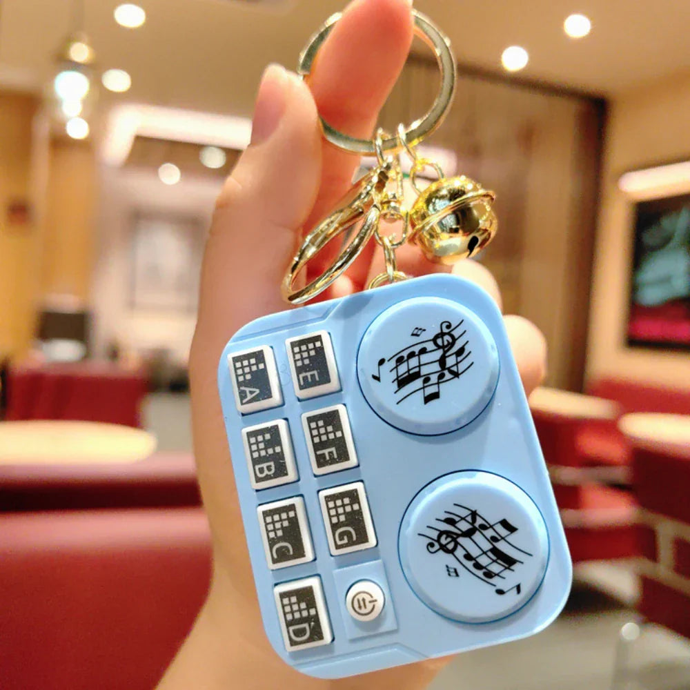 BowLift | Mini DJ Turntable Toy Keychain