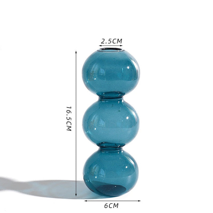 Layered Globe Glass Vase | Bowlift