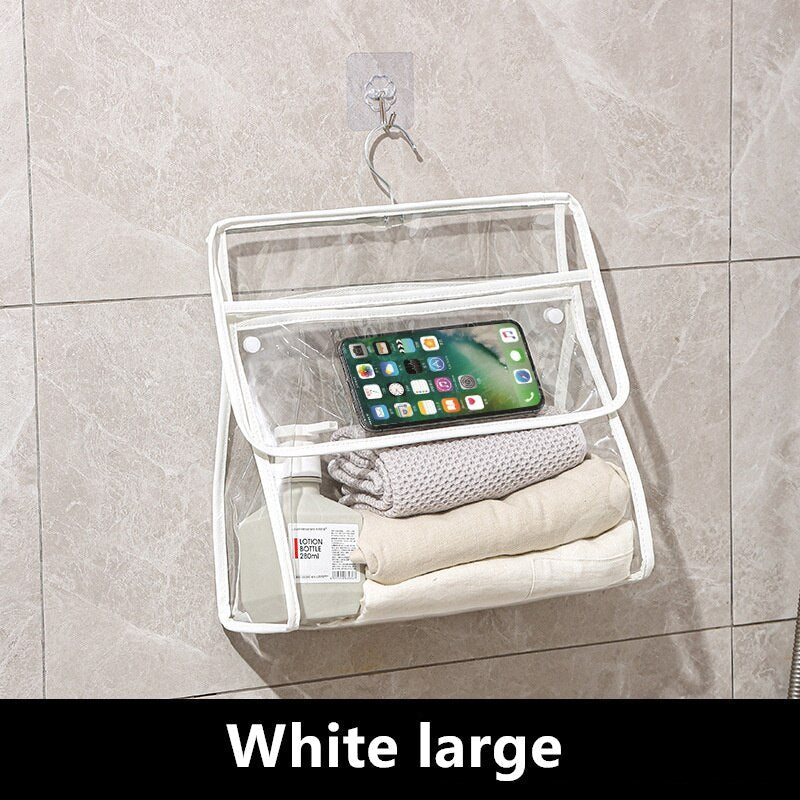 BowLift | Waterproof Transparent Hanging Bathroom Organizer Bag