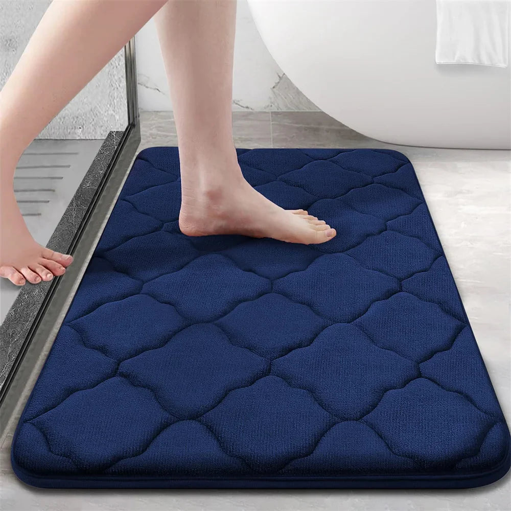 BowLift | Soft Comfortable Non-Slip Bath Mat for Safe and Dry Floors