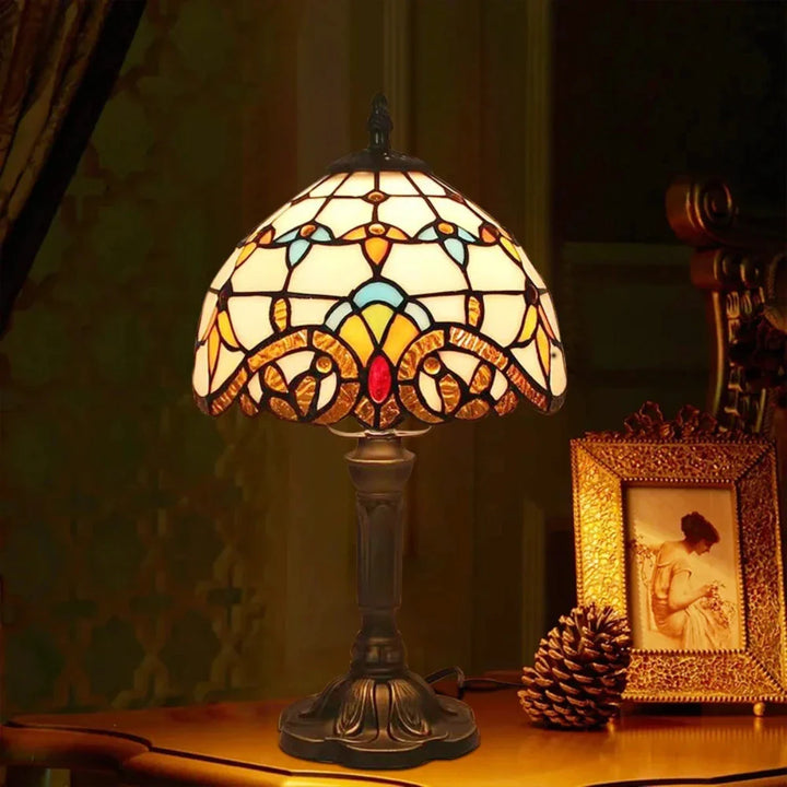 BowLift | Antique Stained Glass Lamp