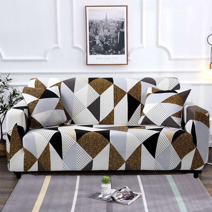 Modern Non-slip Colorful Elastic Sofa Cover | Bowlift
