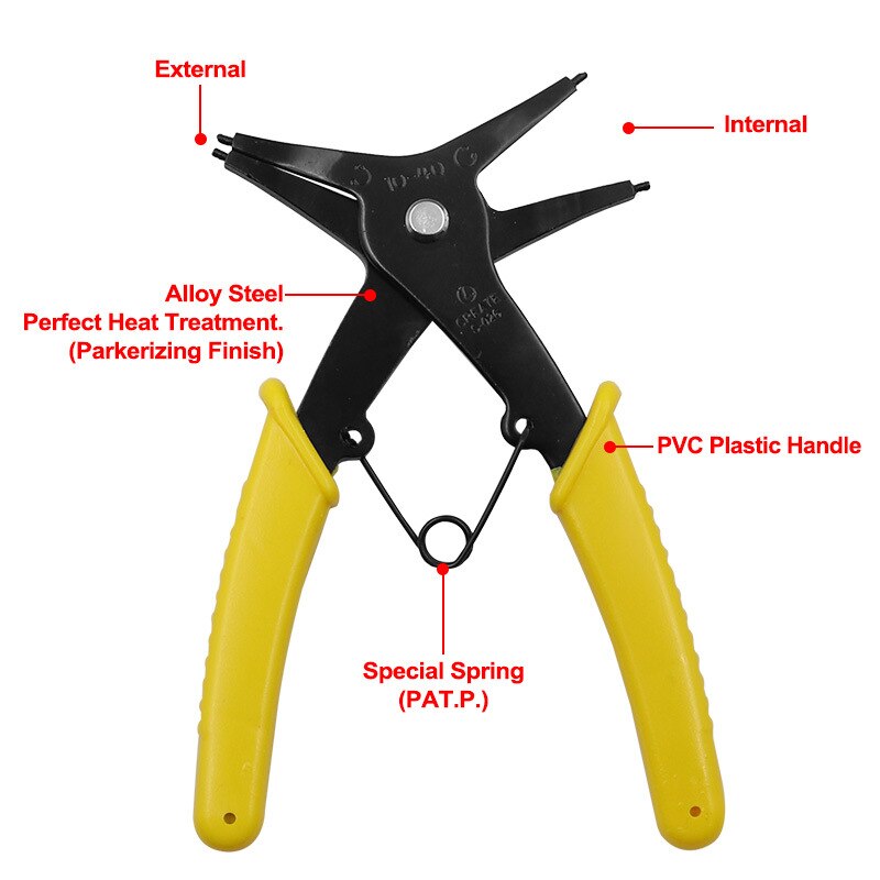 2in1 Snap Ring Pliers Tool | Bowlift