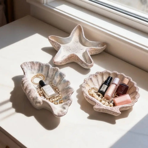 Sea Shell Ceramic Jewelry Tray | Bowlift