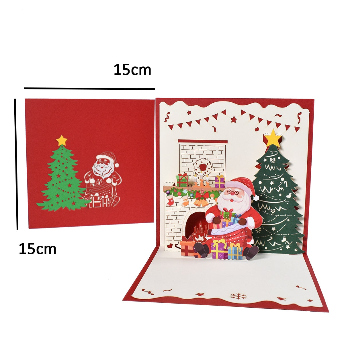 BowLift | 3D Pop-Up Cheerful Christmas Gift Cards