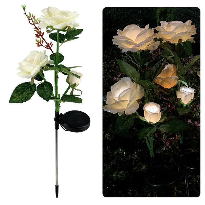 LED Solar Rose Decorative Light | Bowlift