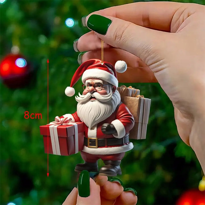 BowLift | SantaHangs | Mini Santa Decorations