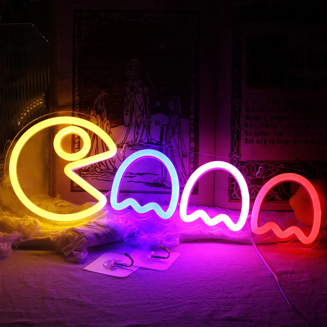 GhostBlaze Neon Lamp - Ghostly Stylish Light | Bowlift