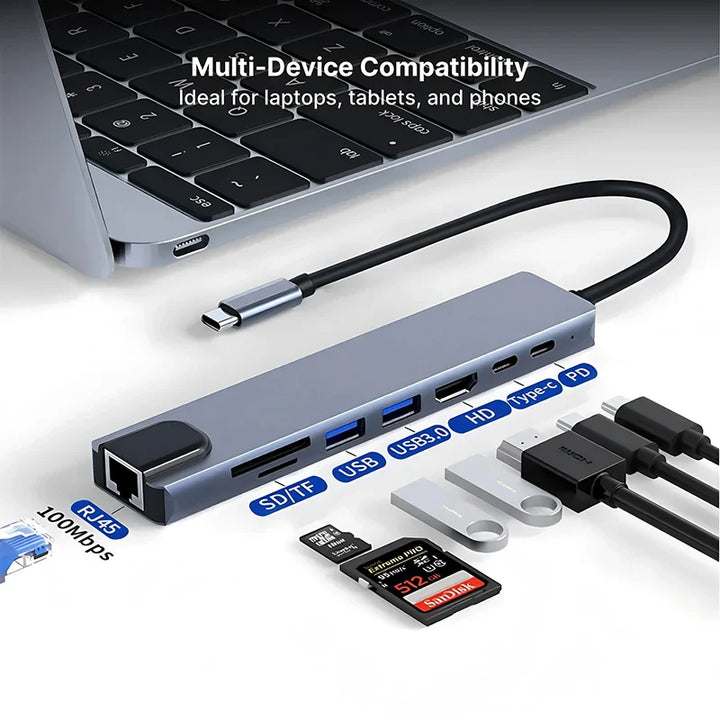 BowLift | Type C - USB Docking Station Hub
