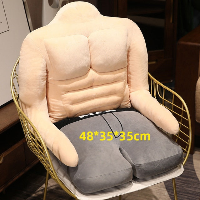 BowLift | Muscle Man Strong Cuddly Body Pillow Cushion