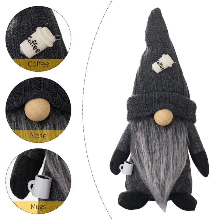 BowLift | Scandinavian Coffee Gnome Dolls – Atmospheric Decoration