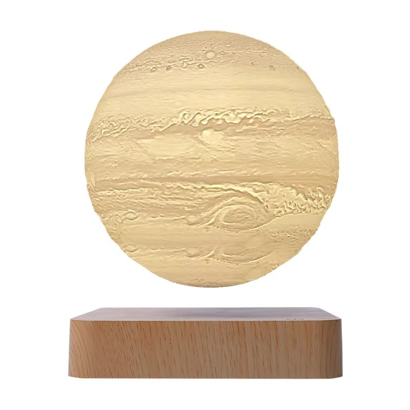 BowLift | Floating 3D Printed Galaxy Lamp with Magnetic Levitation Base – 5.5 Inch