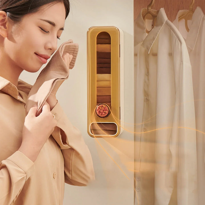 BowLift | Wall-Mounted Aromatherapy Wardrobe Underwear Organizer