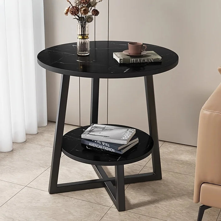 BowLift | Modern Two-Layer Side Table