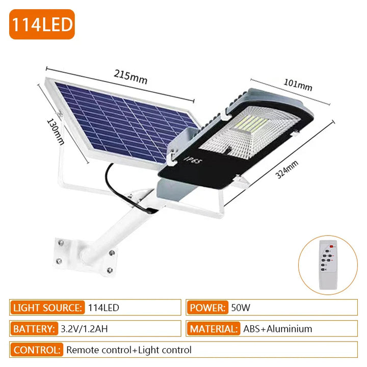 Heavy-Duty Outdoor Solar Security Waterproof Light | Bowlift