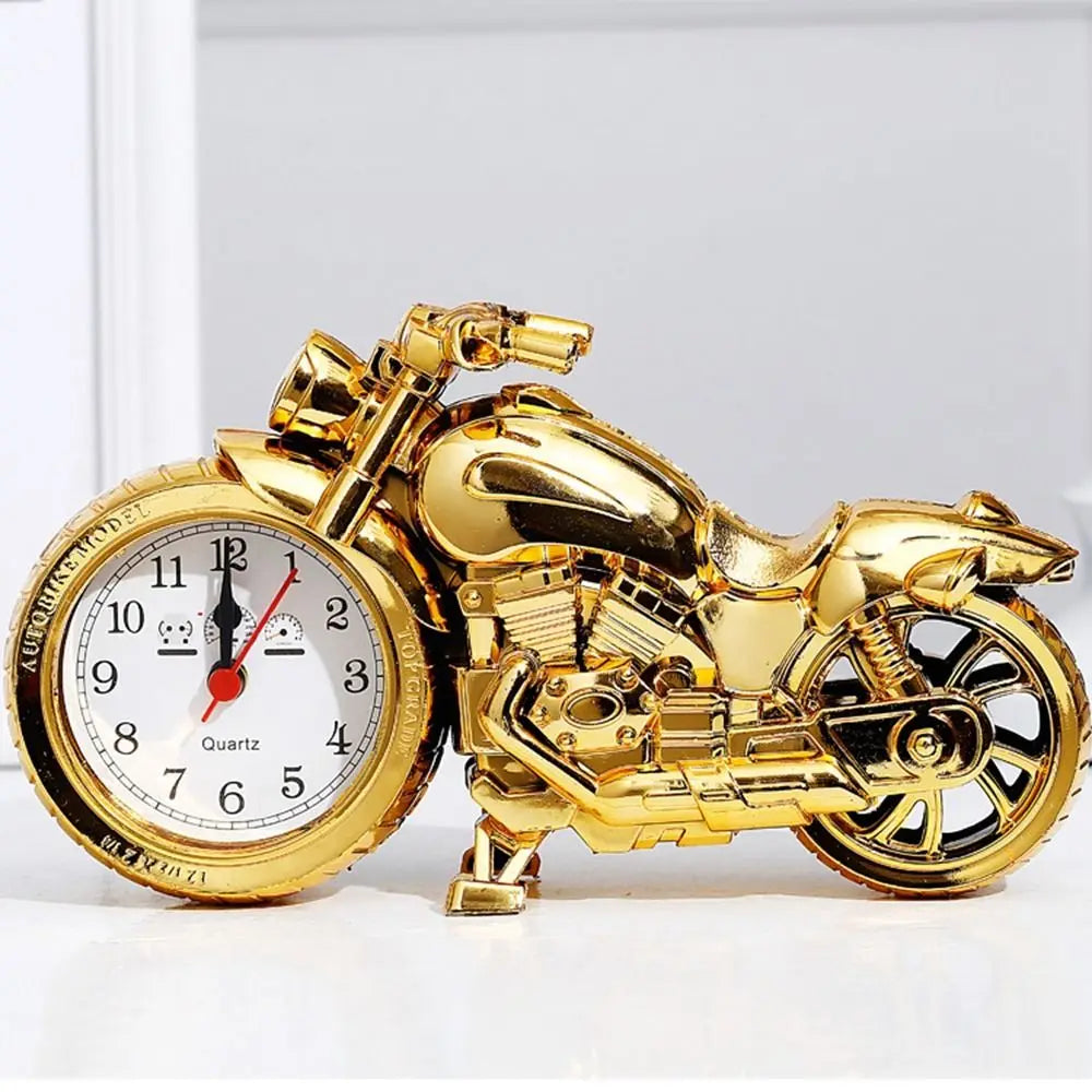 Vintage Motorcycle Bedside Alarm Clock | Bowlift