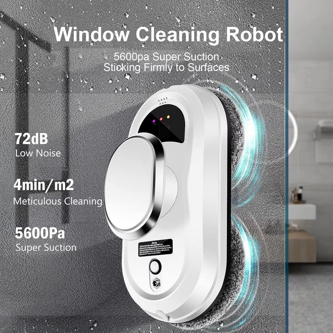 BowLift | Smart Window Cleaning Robot With Remote Control And Safety Rope