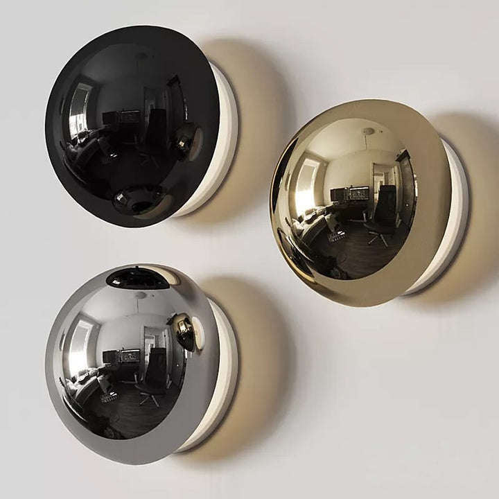 BowLift | AuroraLume – Nordic Wall Lamp in Aluminium and Acrylic