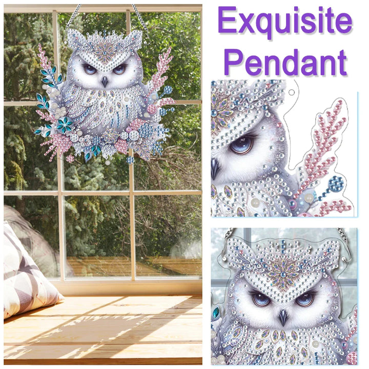 BowLift | Butterfly Pendant | 5D DIY Diamond Painting | Double-Sided Acrylic | Sparkling Window Decoration