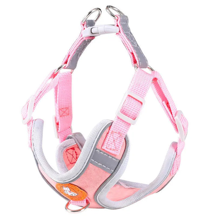 Breathable dog harness adjustable & comfortable Bowlift
