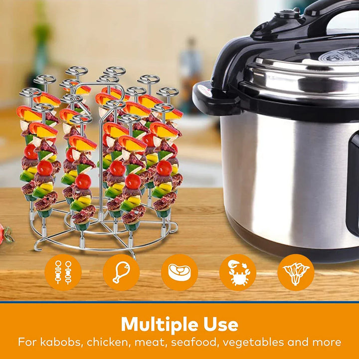 BowLift | Air Fryer Vertical Kebab Maker Stand