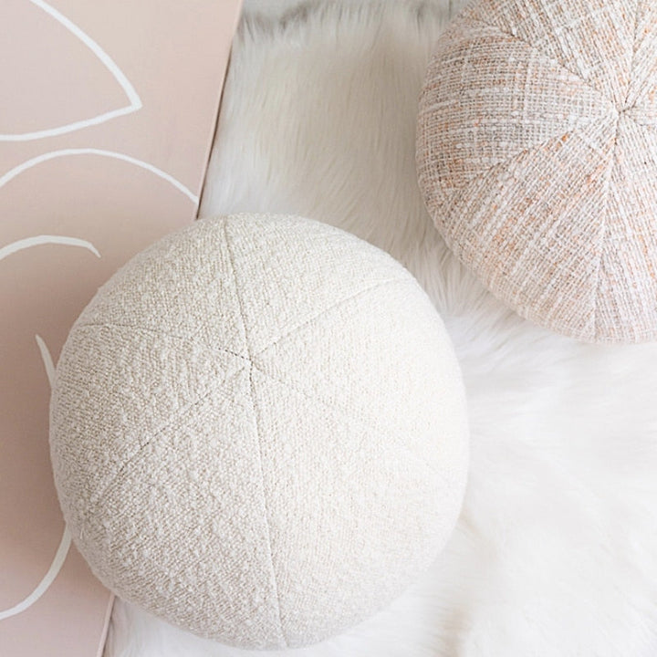 Tweed Globe Cushion | Bowlift