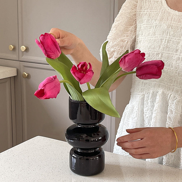 Glass Tier Vase - Multicolour | Bowlift