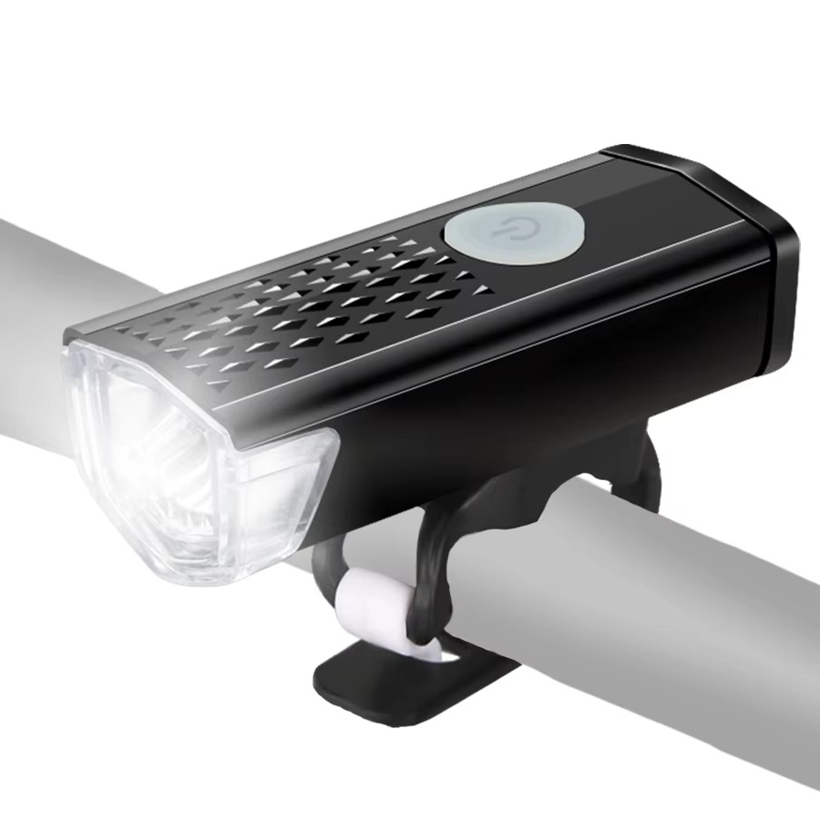 BowLift | USB Rechargeable Bike Front and Rear Light Set with LED Headlamp for Night Cycling