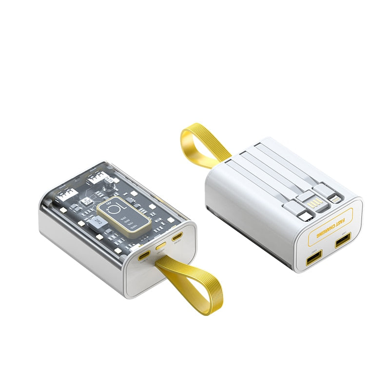 BowLift | Transparent Insight Quick Charge Powerbank