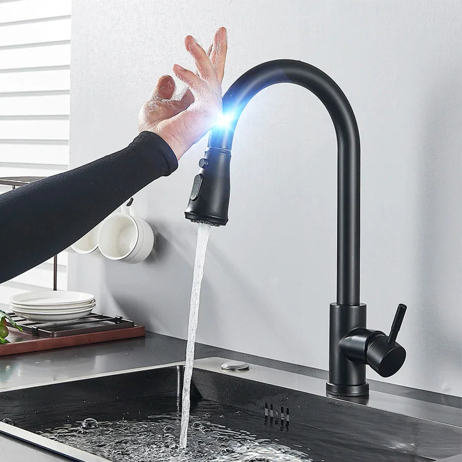 BowLift | Pull-out Kitchen Faucet with Touch Control and Sensor Function