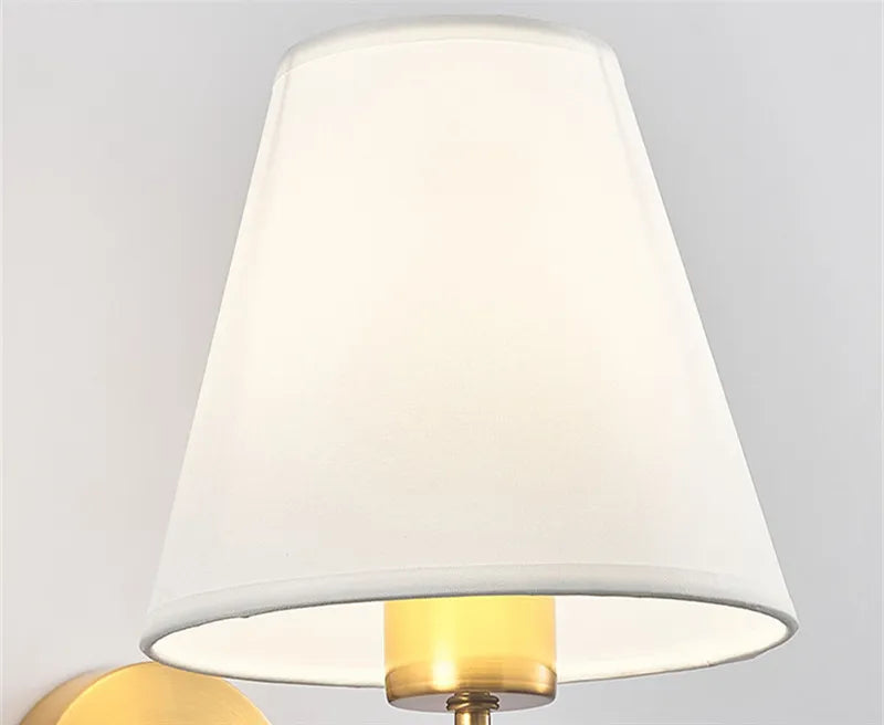 BowLift | RusticGlow - Wandlamp van Stof in Amerikaanse Stijl