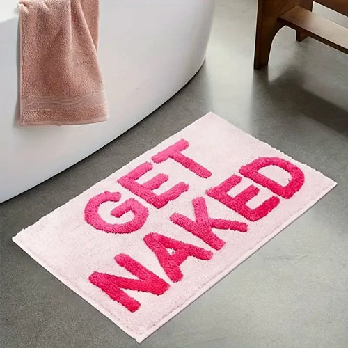 BlushNaked Tufted Design Rug – Pink 