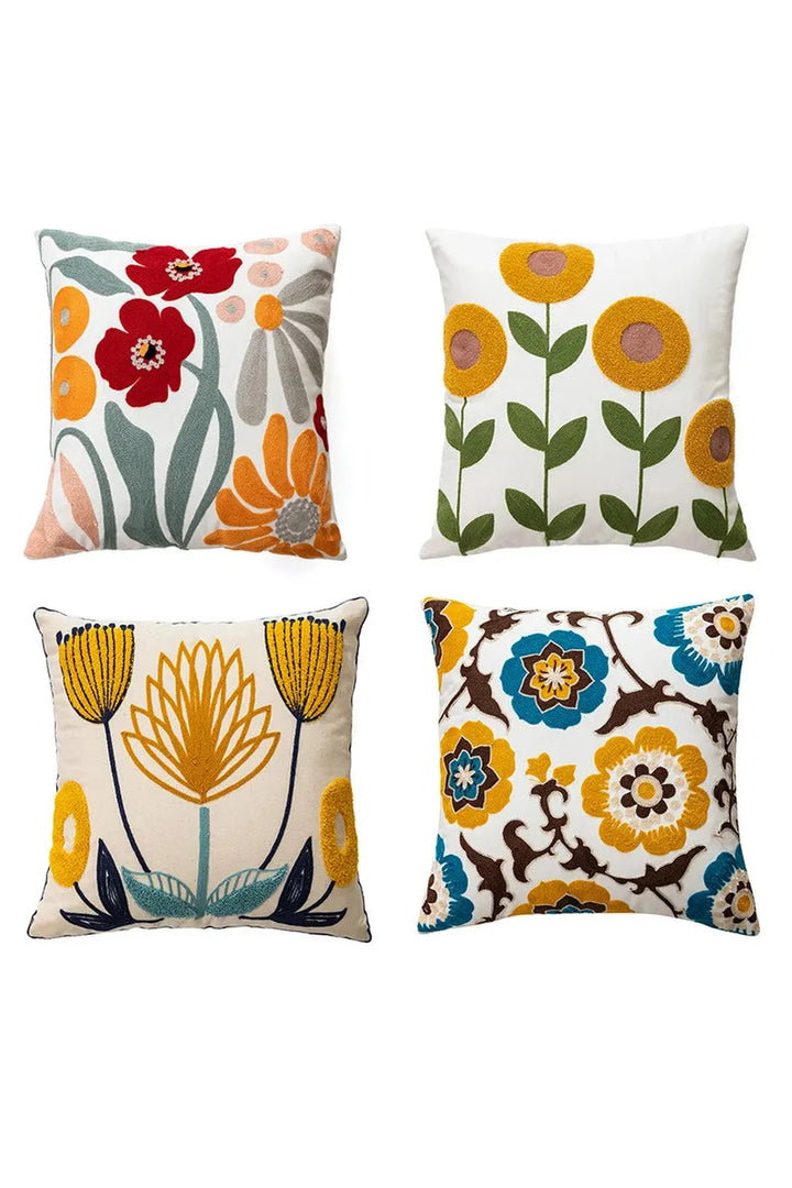 embroidered cushion cover | Bowlift