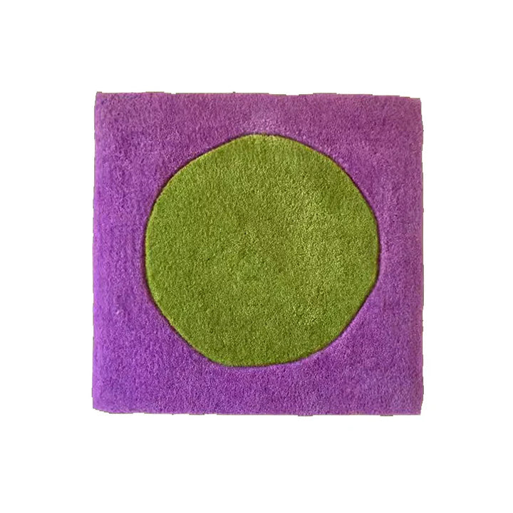 Dot in Square Block Rug | Bowlift