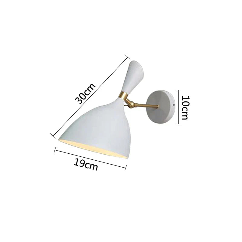 Luminous Haven – Industrial LED Bedside Lamp for the Bedroom Bowlift