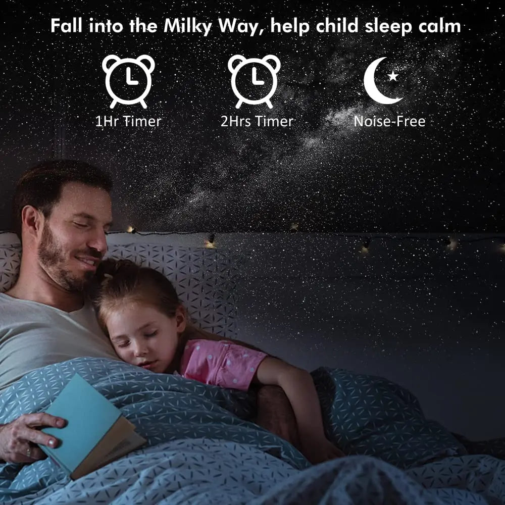BowLift | NEW 13 In 1 Planetarium Galaxy Starry Sky Projector Night Light HD Star Aurora Projection Lamp For Kids Bedroom Home Party Decor