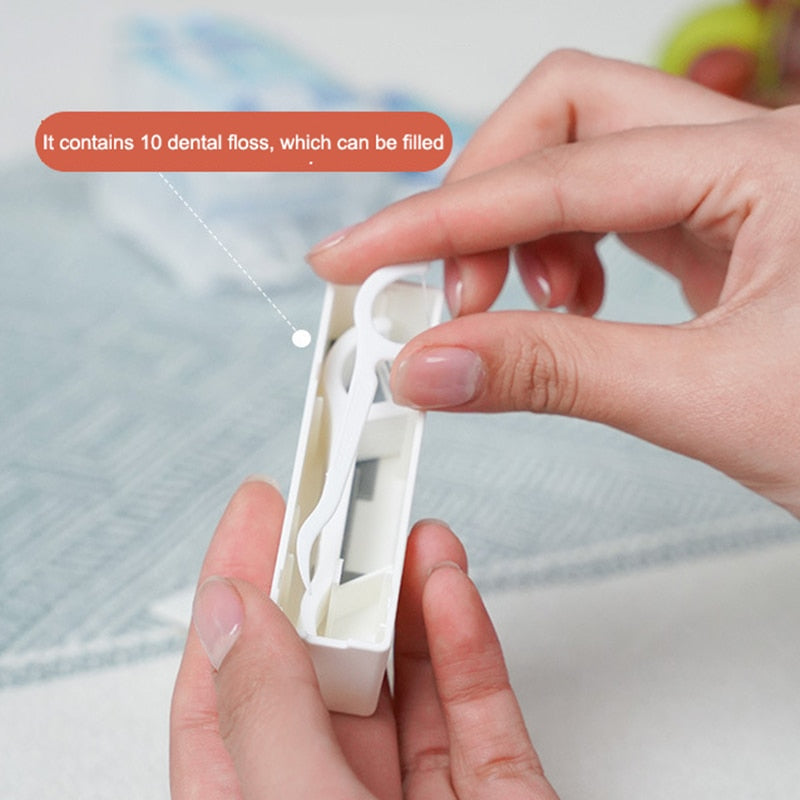 Portable Automatic Flosser Dispenser Box | Bowlift