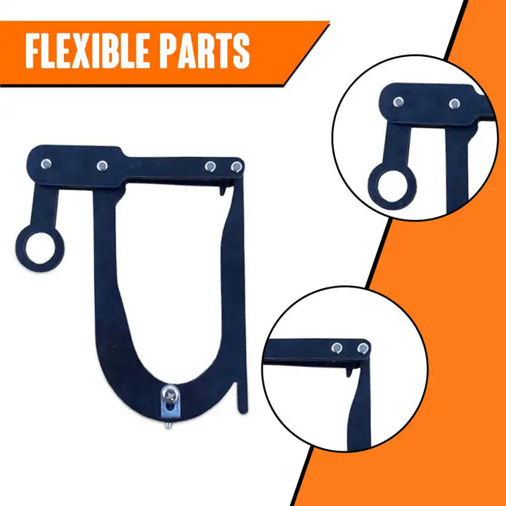 Compact Rope Threading Bracket Clamp | Bowlift
