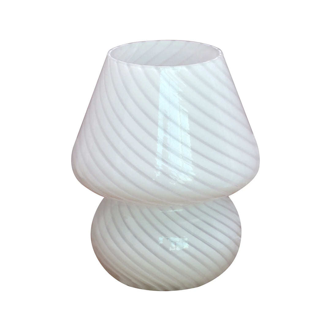 BowLift | Murano Table Lamp - Unique Glass Mushroom Desk Lamp for Magical Atmosphere
