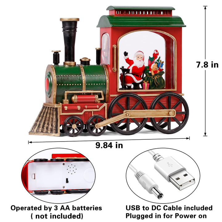 BowLift | Santa Claus Christmas Train Music Box