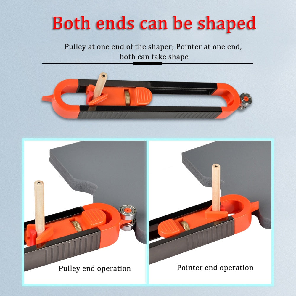 Adjustable Profile Scribing Ruler | Bowlift
