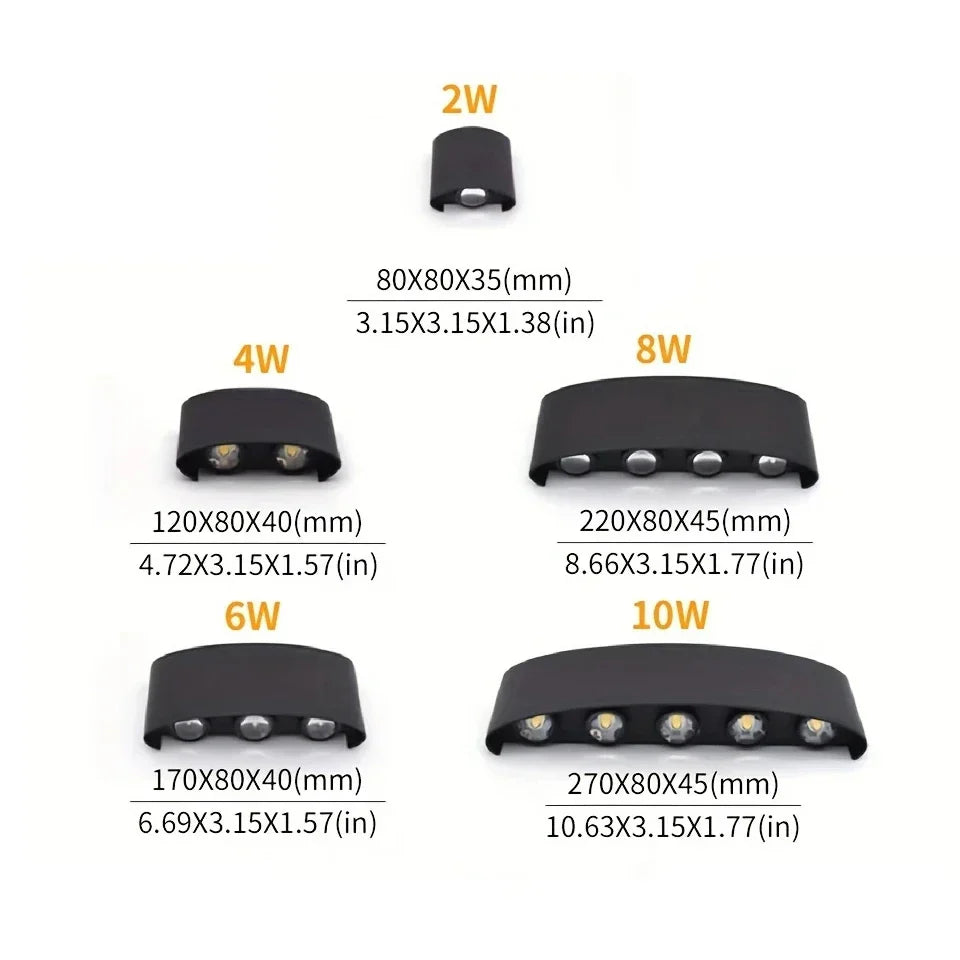 BowLift | Modern lighting, indoor or outdoor: The versatile LED wall lamp