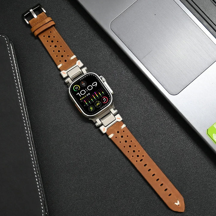 BowLift | Genuine Leather Apple Watch Band – Stylish & Durable Watch Strap for Your Apple Watch